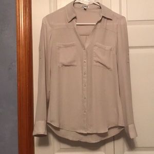 Cream express Portofino button down shirt